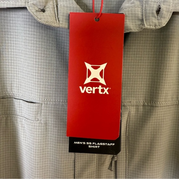 Vertx Flagstaff Tactical Short Sleeve Button Up Shirt NWT Size Medium - Picture 4 of 11